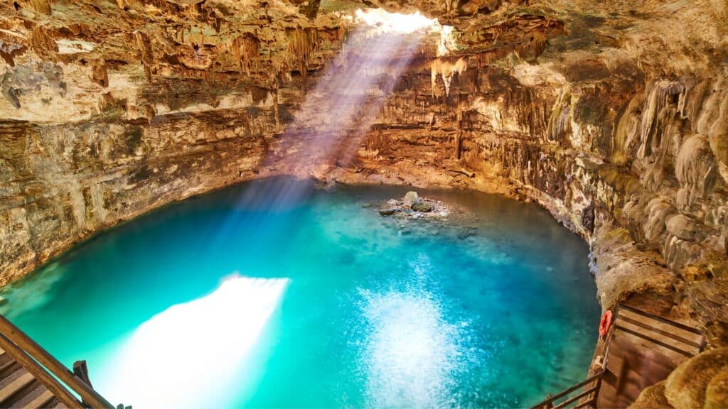 Beautiful cenotes in the Riviera Maya